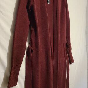 Womens long knit duster/cardigan